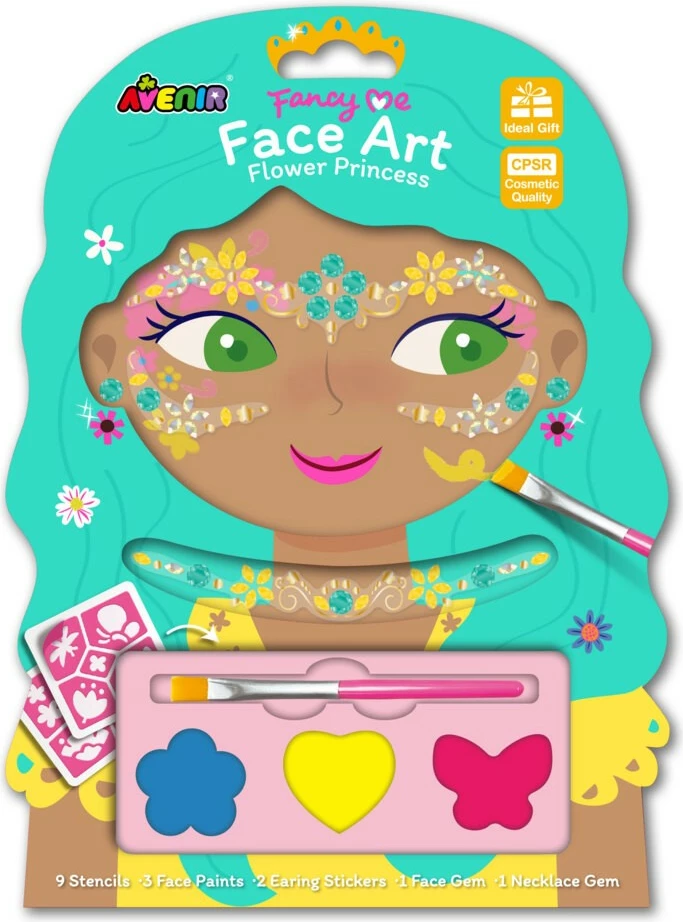 Set boje dhe xhevahire për fytyrë MG DYSTRYBUCJA TS248264, për vajza, shumëngjyrësh