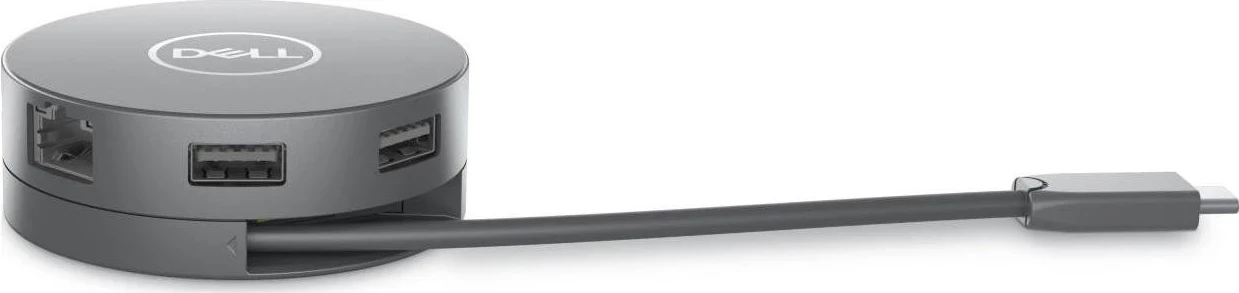 Stacioni i Dokimit Dell DA305 6w1 USB-C, gri