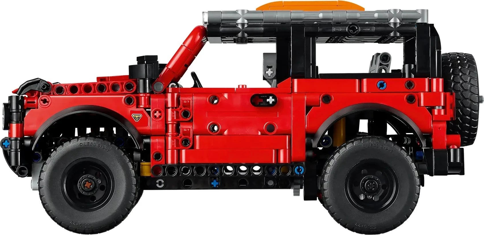 Set LEGO Technic Ford Bronco SUV 42213, për fëmijë dhe të rritur, Kuqe