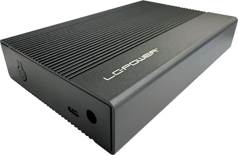 Kasë LC-Power LC-25U3-C, 2.5 inch, USB Type-C, e zezë