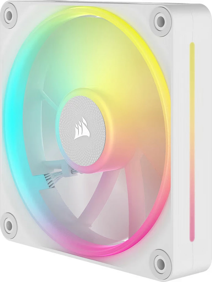 Ventilator kasë Corsair iCUE Link LX120 RGB, 120mm, PWM, i bardhë