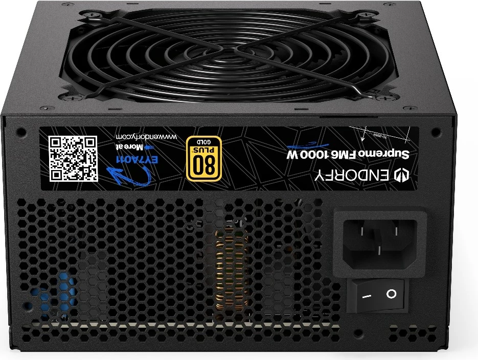 Kasë furnizimi Endorfy Supremo FM6 Gold 1000W, modular, 80 PLUS Gold, e zezë