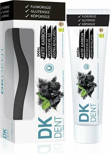 Pastë dhëmbësh active carbon Dermokil, 75ml