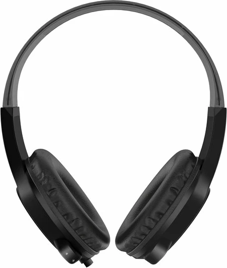 Kufje MEE audio KJ35M, me mikrofon, 3.5mm, limitues volumi 85 dB, kabllo 1.2 m, të zeza