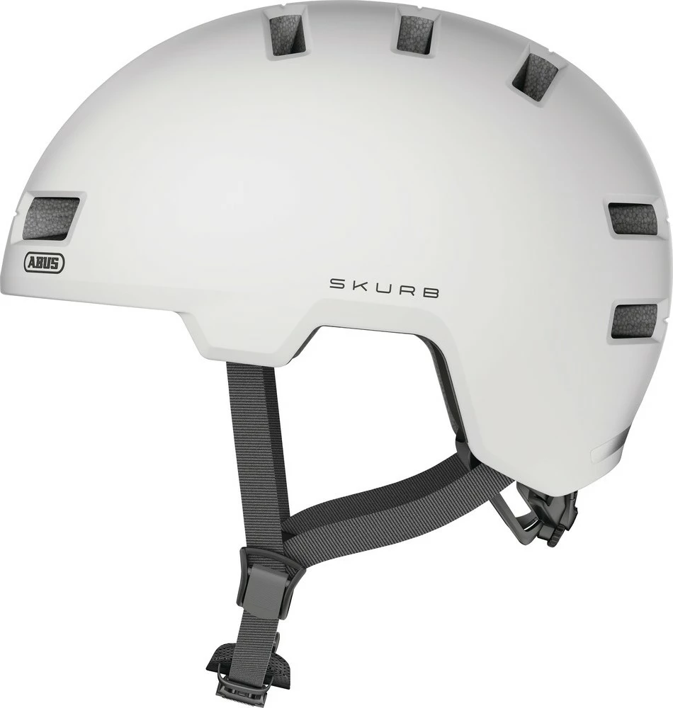 Helmetë ABUS Skurb L, pearl white