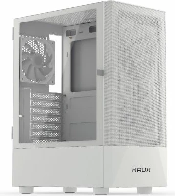 Kuti kompjuteri KRUX Vako White RGB