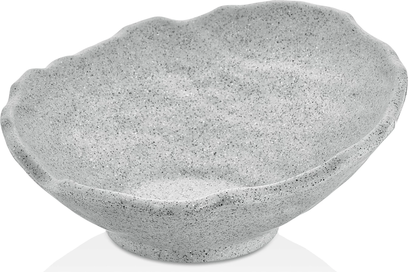 tas ramekin i pjerrët Fine Dine Terra Slanted, 700 ml, melaminë, 232x225x95 mm, gri granit