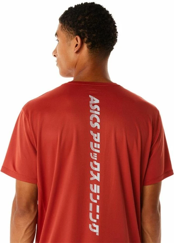 Maicë për meshkuj Asics, e kuqe