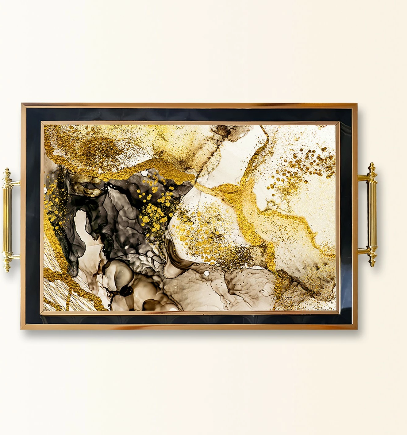 Tabaka xhami, shumëngjyrëshe, Aberto Design, TPA9868, 50x29x3.5cm