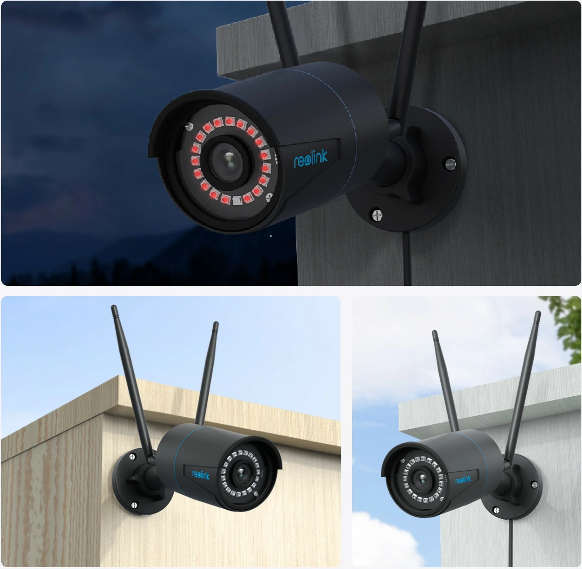 Kamerë sigurie Reolink W320-B, 5MP, Wi-Fi 2.4/5 GHz, e zezë