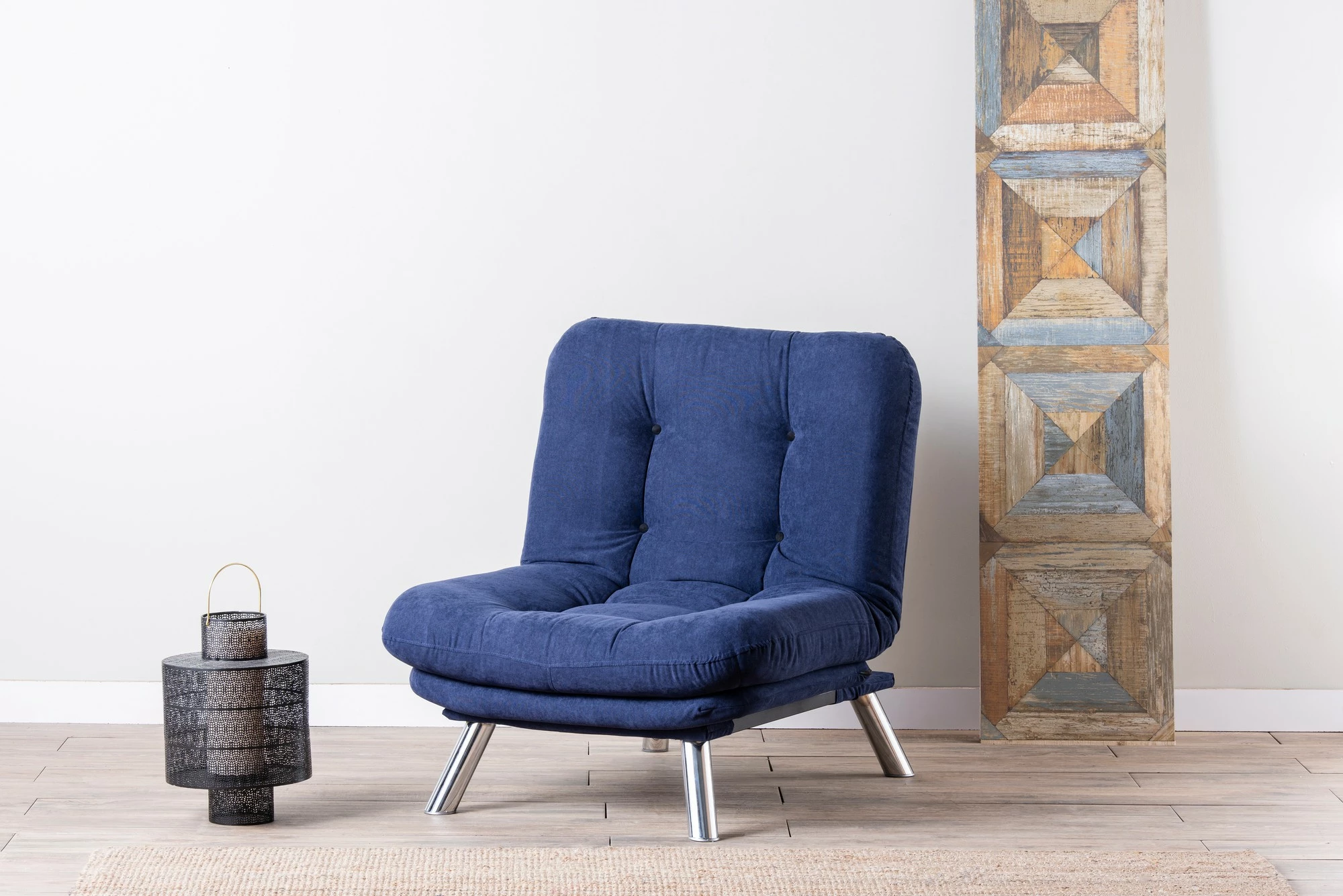 Karrige një vendëshe Atelier del Sofa, Misa Solo, ngjyrë blu e errët