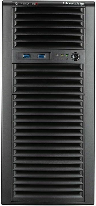 Server bluechip SERVERline T30332s, Xeon E-2414, 32GB RAM, 2x480GB SSD, tower, zi