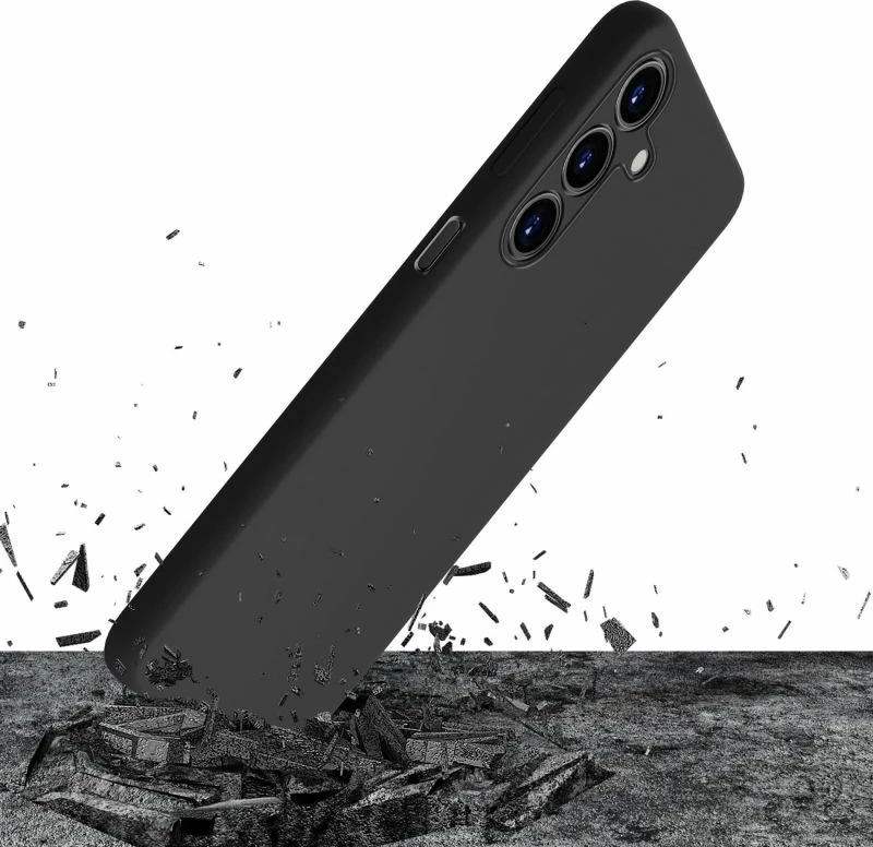 Kapak silikoni për Samsung Galaxy A15 5G 3mk, i zi
