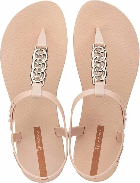 Sandale flip-flop për femra Ipanema, bezhë me ari [Madhësia: 38]