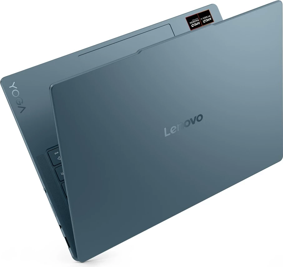 Laptop Lenovo Yoga Slim 7 14AKP10 Copilot+ PC, AMD Ryzen AI 5 340, 16 GB RAM, 512 GB SSD, 14" WUXGA, Teal