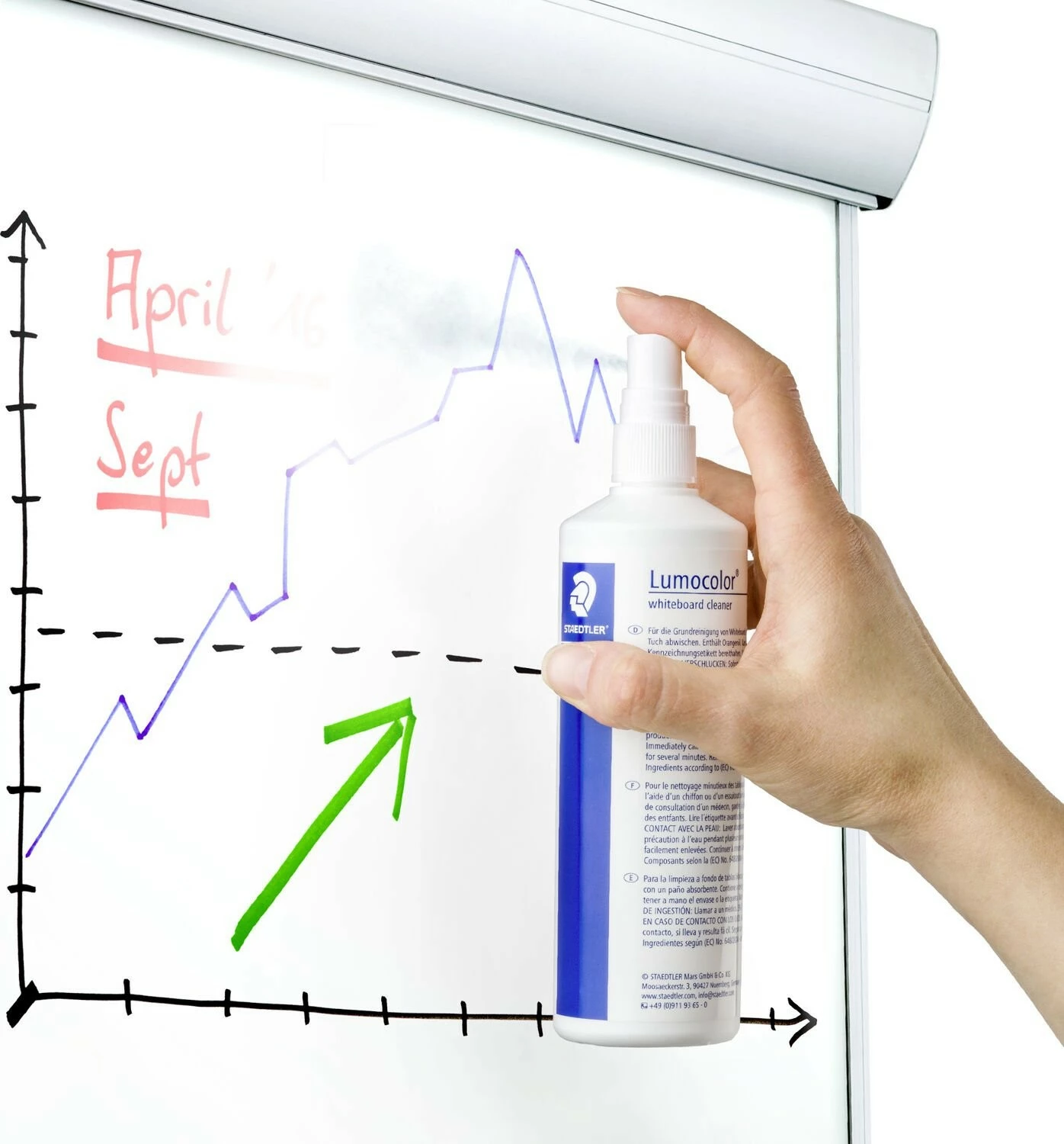 Sprej pastrues STAEDTLER Lumocolor whiteboard, 1 copë