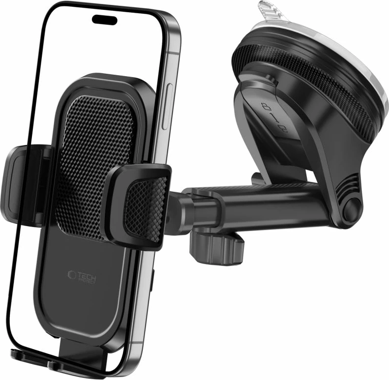Mbajtës për celular Tech-Protect V8, universal, për veturë, i zi