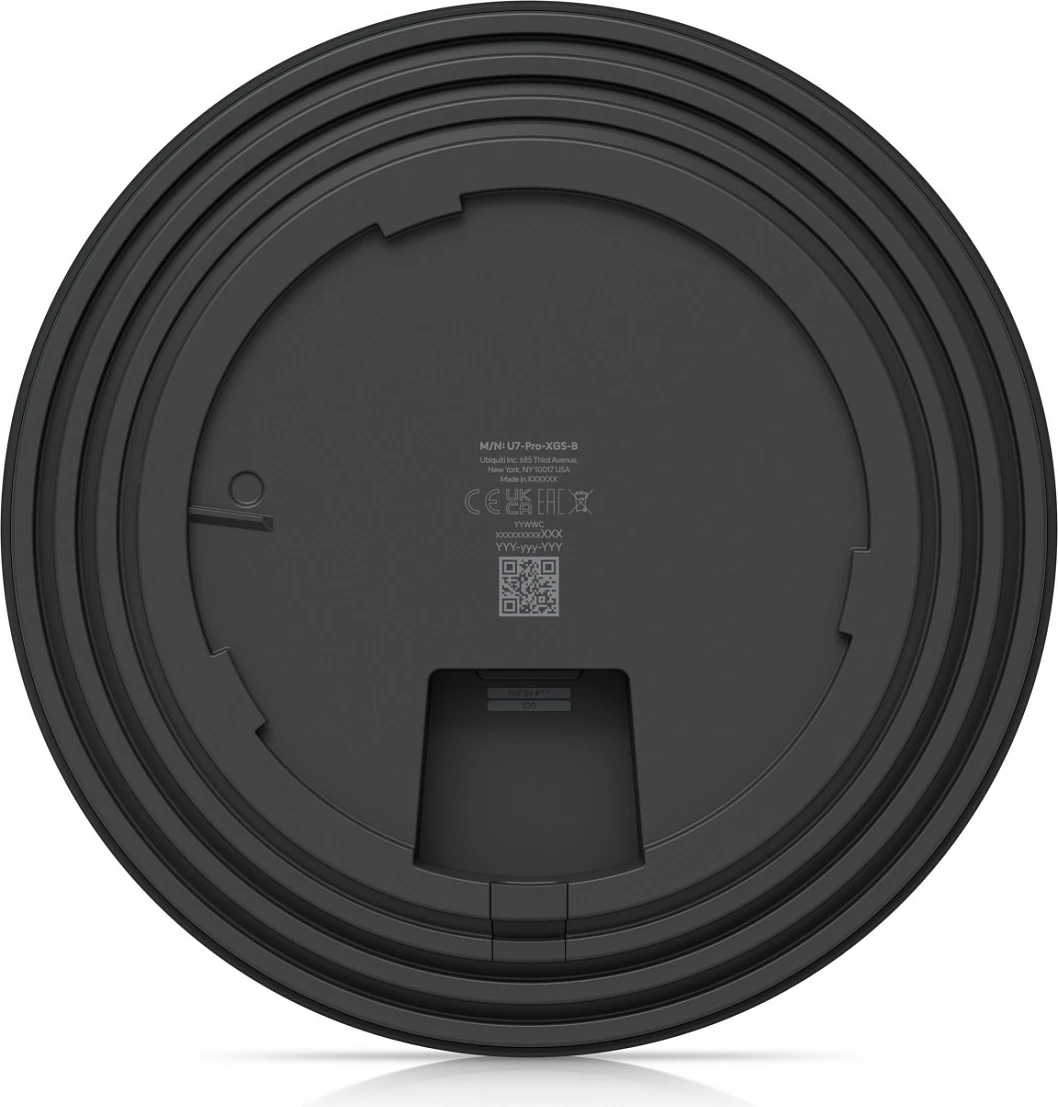 Access point Wi‑Fi Ubiquiti U7 Pro XGS, WiFi 7 tri-band 2.4/5/6 GHz, 10GbE, i zi