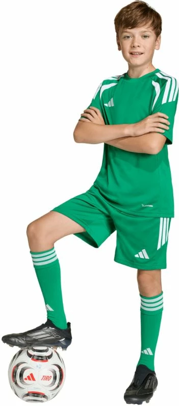 Fanellë futbolli për fëmijë adidas, e gjelbër