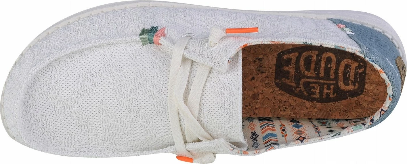 Atlete për femra HEY DUDE Wendy Boho 42 (40054-1KF), të bardha