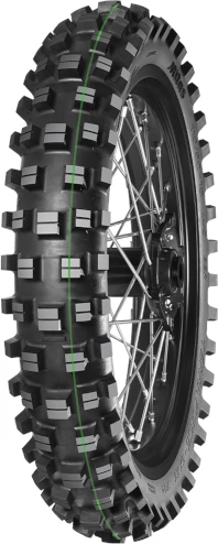 Gomë motoçiklete Mitas Terra Force-EX XT Super Light 120/90-18 65R TT Green Line (rear)