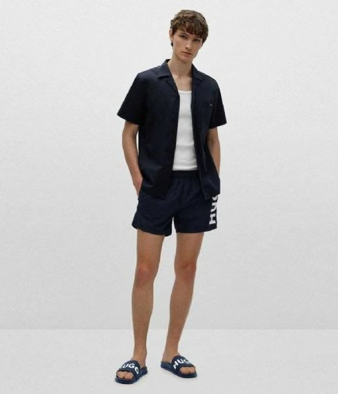 Flip-flop për meshkuj Hugo, të kaltra