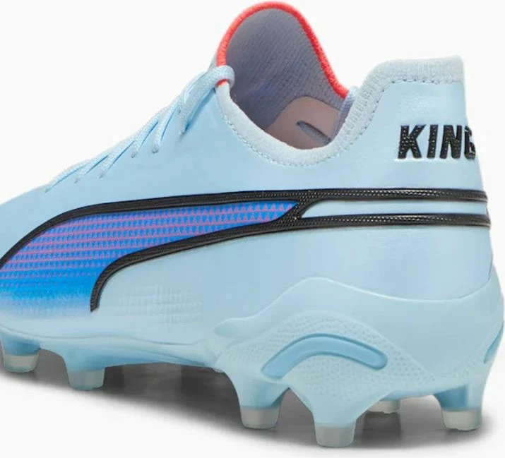 Atlete futbolli për meshkuj Puma King, gri/argjendtë
