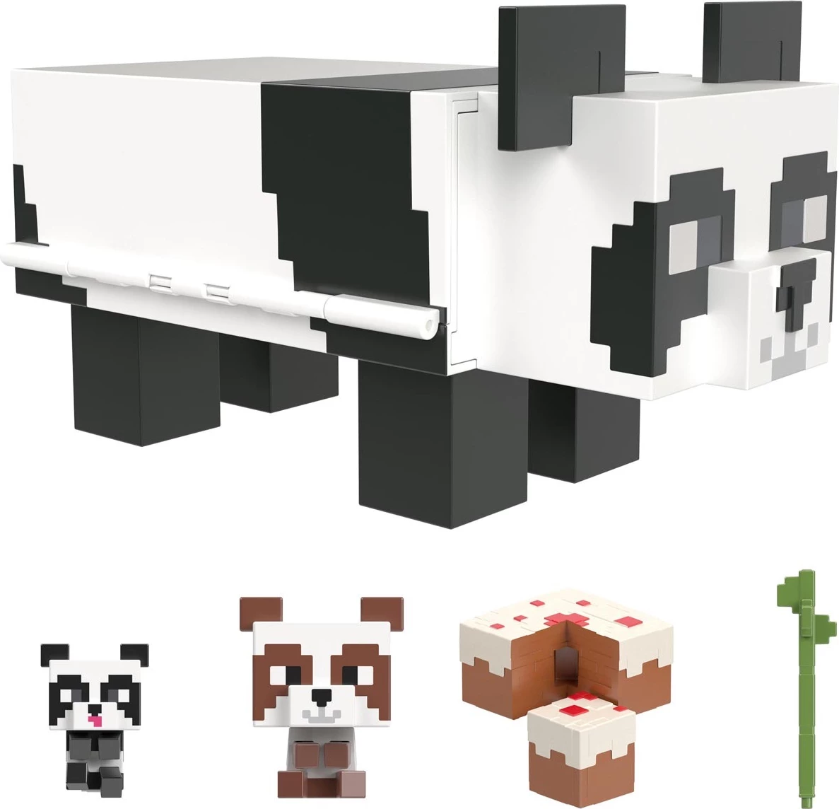 Minecraft Mob Head Minis - Panda Playhouse Playset