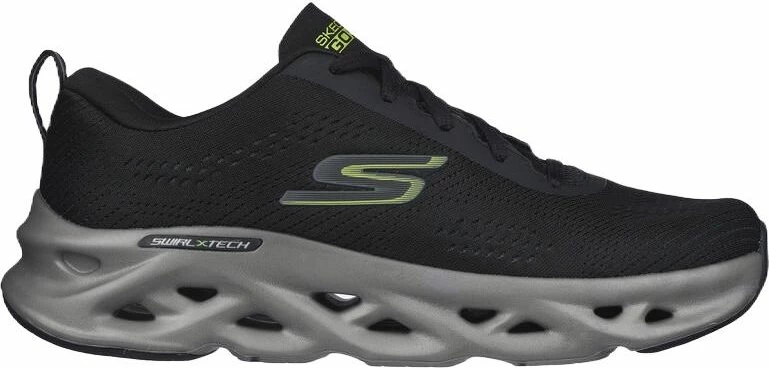 Atlete për meshkuj Skechers GO RUN Swirl Tech M, të zeza