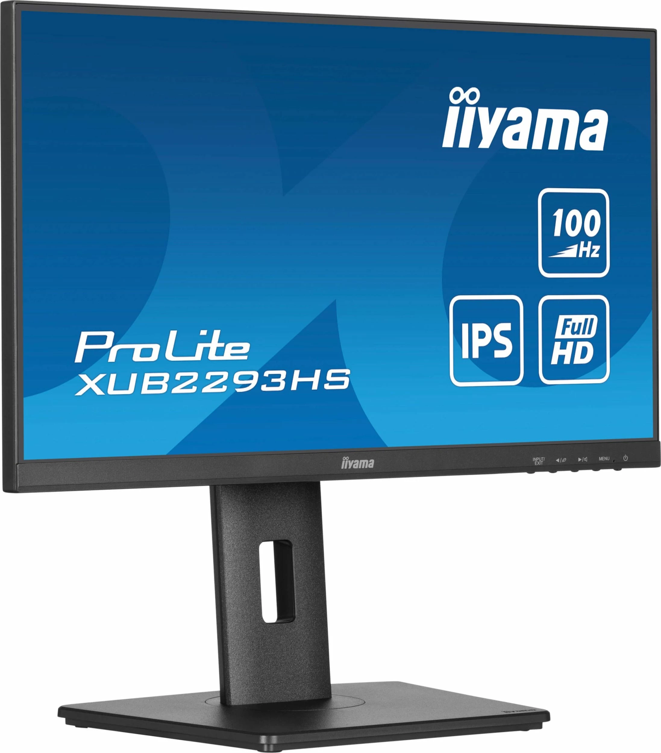 Monitor iiyama ProLite XUB2293HS-B6 21.5\" IPS Full HD 100Hz, zi