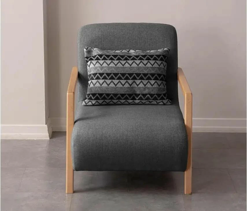 Karrige Wing, Atelier del Sofa, ngjyrë moka-antracit