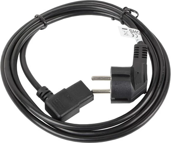 Kabllo fuqie Lanberg CA-C13C-12CC-0018-BK, e zezë 2 m