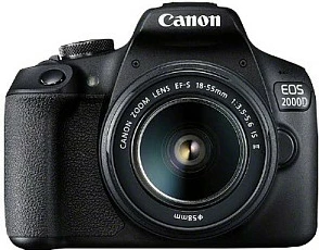 Aparat Canon EOS 2000D, 24.1 MP, Full HD, i zi