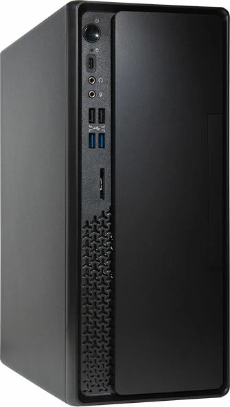 Kasë Chieftec Uni BS-10B-300 Micro Tower Mini-ITX, PSU 300 W, USB-C, e zezë