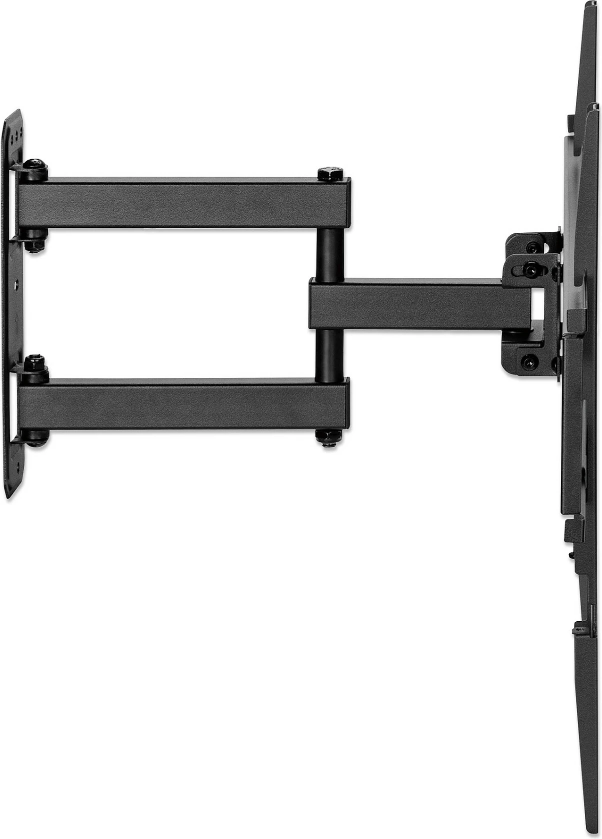 Mbajtëse muri për TV MANHATTAN FullMotion 32"-55", deri 35 kg, VESA 400x400, e zezë