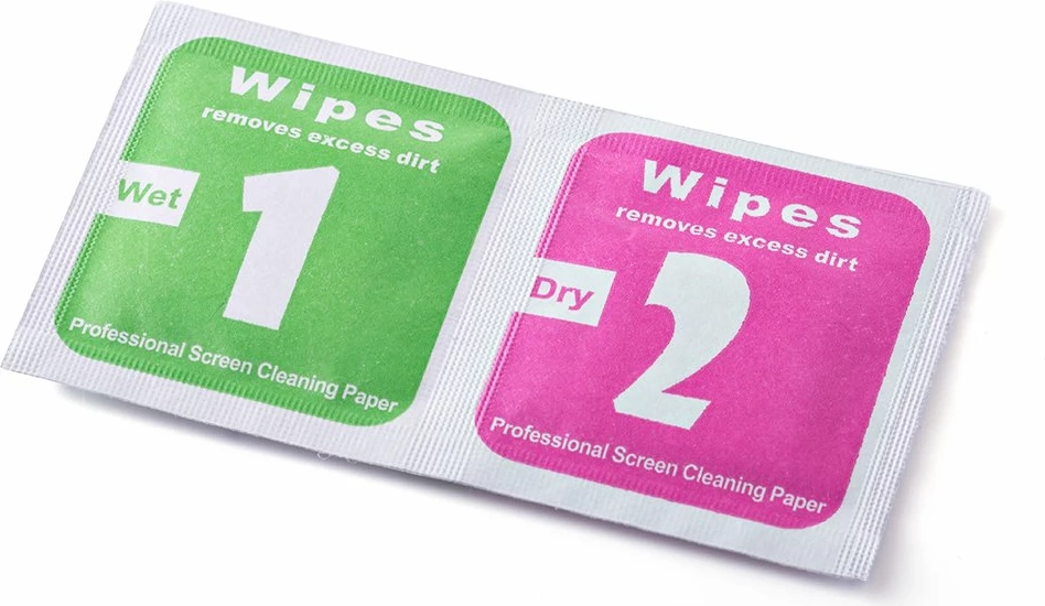 Set letra pastruese për ekran LCD Hurtel, 300 copë, të bardha