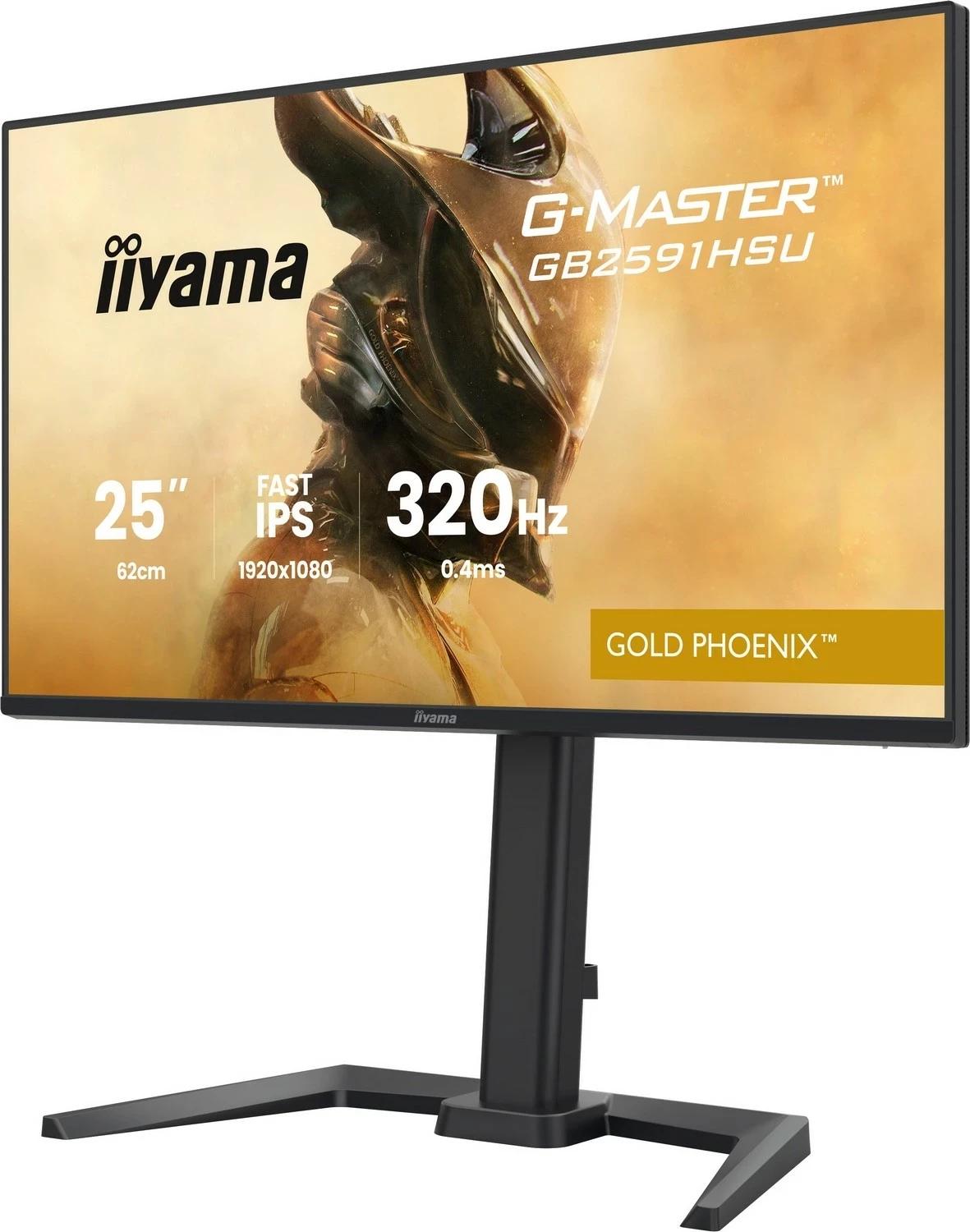 Monitor gaming iiyama G-Master GB2591HSU-B1, 24", 320Hz, Fast IPS, Full HD, i zi