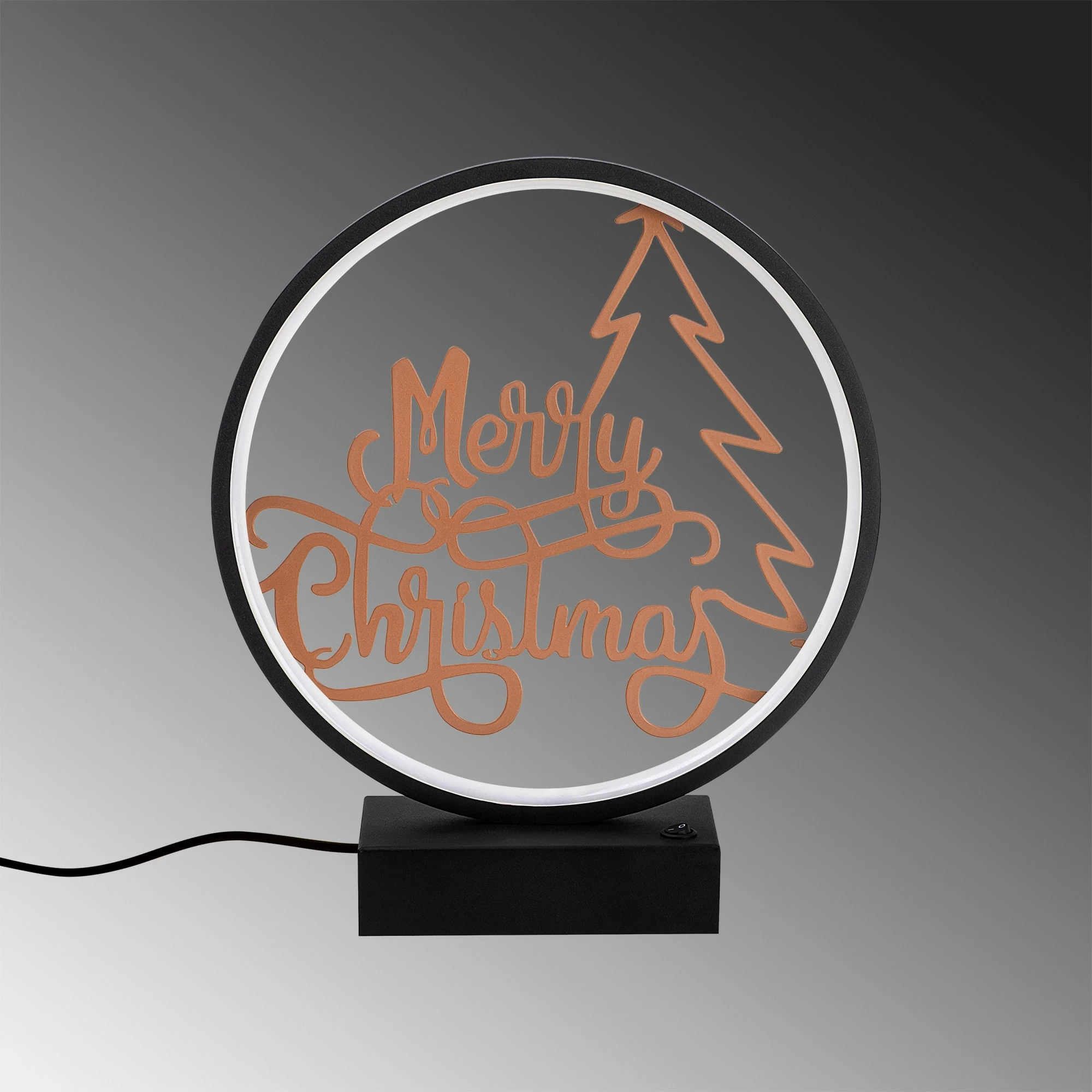 Llambë tavoline Opviq, XMAS2, e zezë dhe bakri