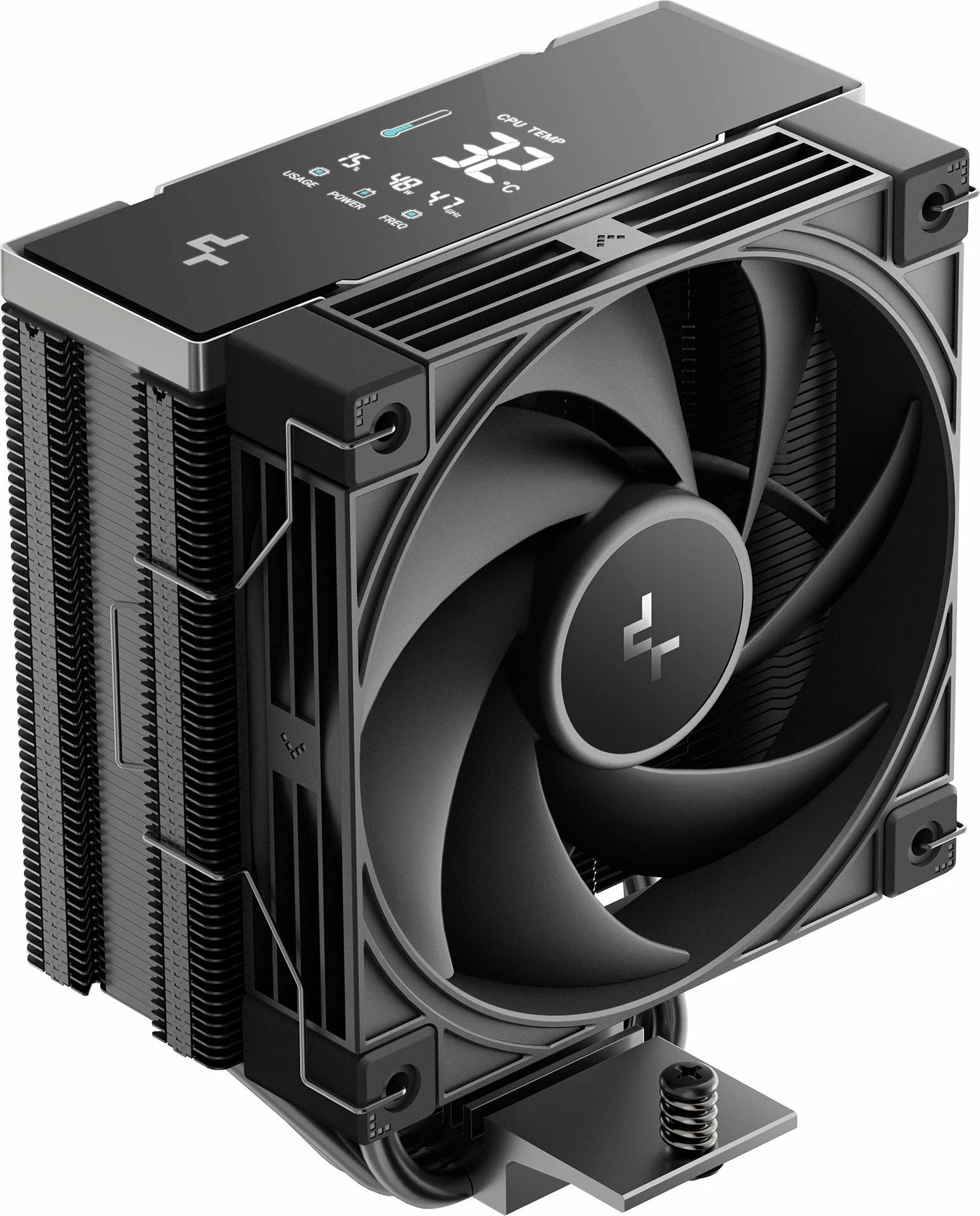 Ftohës CPU Deepcool AK400 G2 Digital NYX, air cooler 120mm, 240W TDP, i zi
