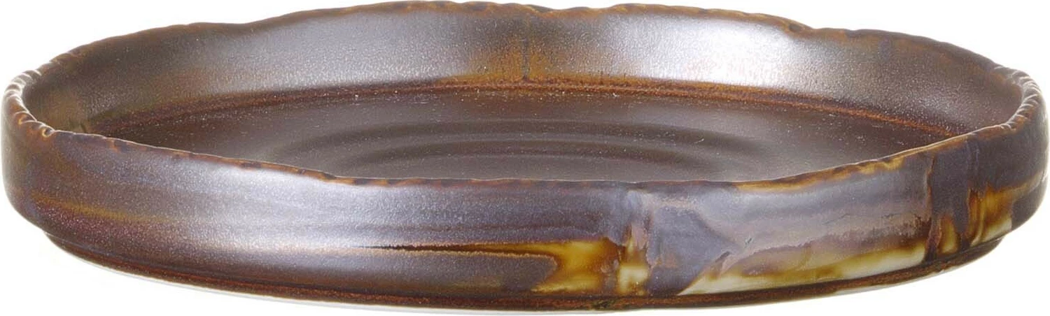 Pjatëz Fine Dine Aurum Ø140mm, kafe e errët, set 3 copë