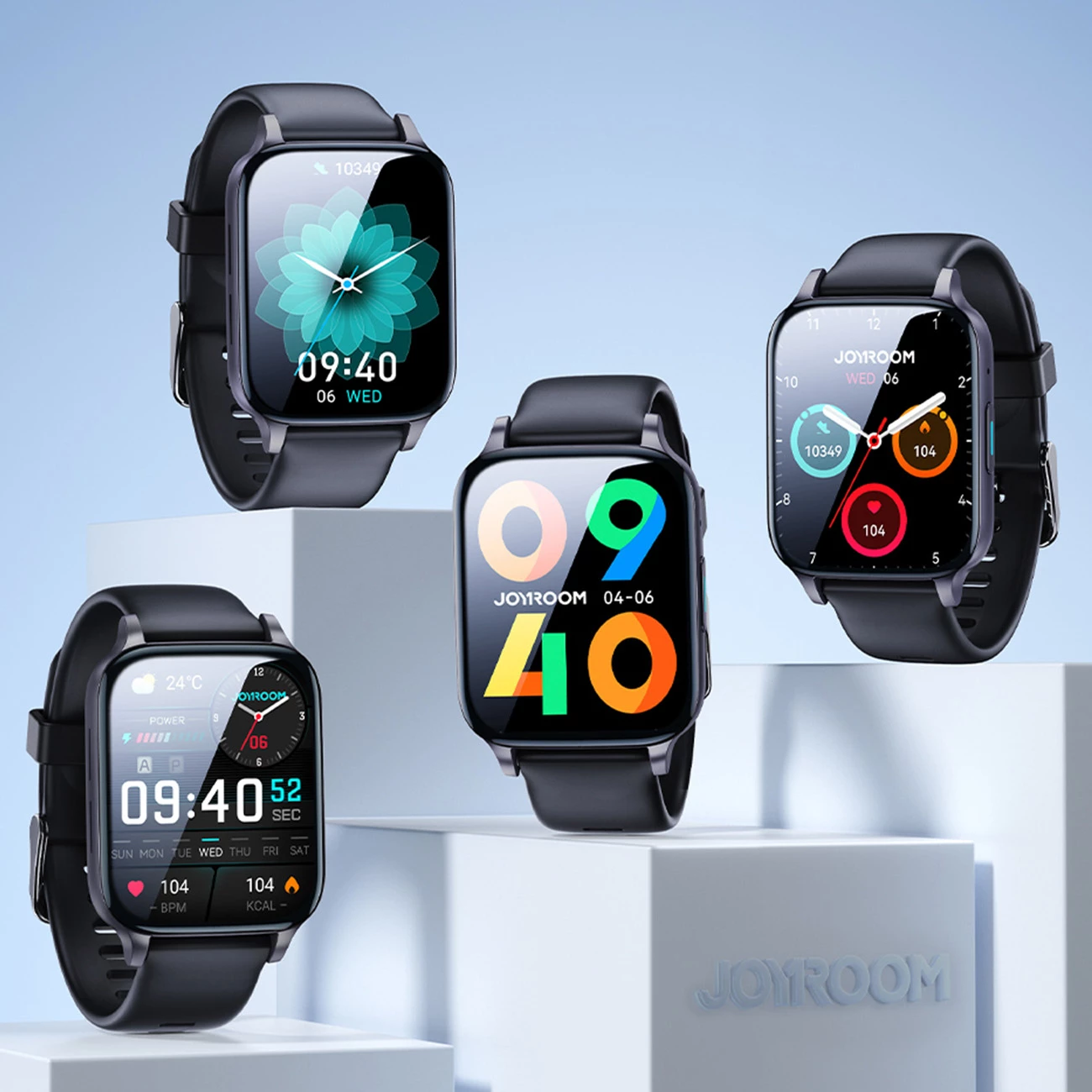 Smartwatch Joyroom Fit-Life JR-FT3 Pro, Bluetooth 5.1, 64MB, IP68, E zezë