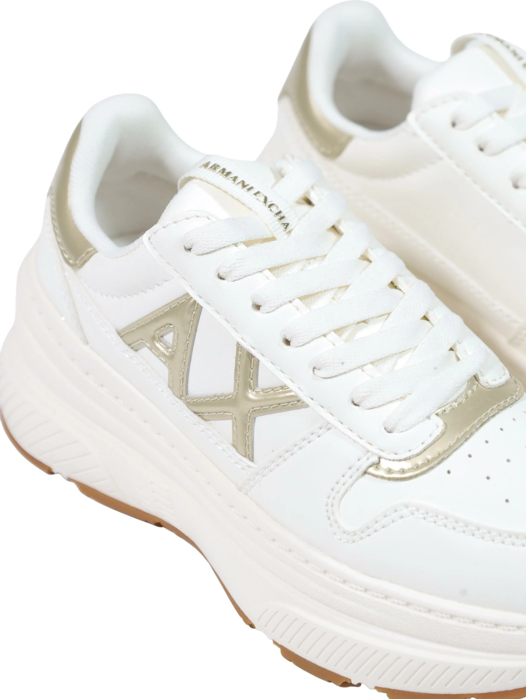 Atlete për femra Armani Exchange XW003106 AF27406, të bardha-ari [Madhësia: 36]