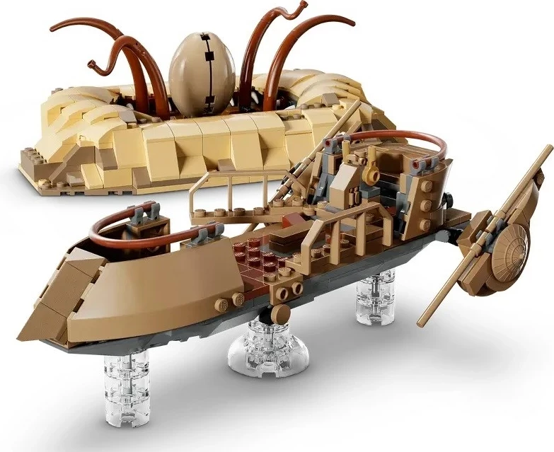 Set LEGO Star Wars 75396 Desert Skiff & Sarlacc Pit