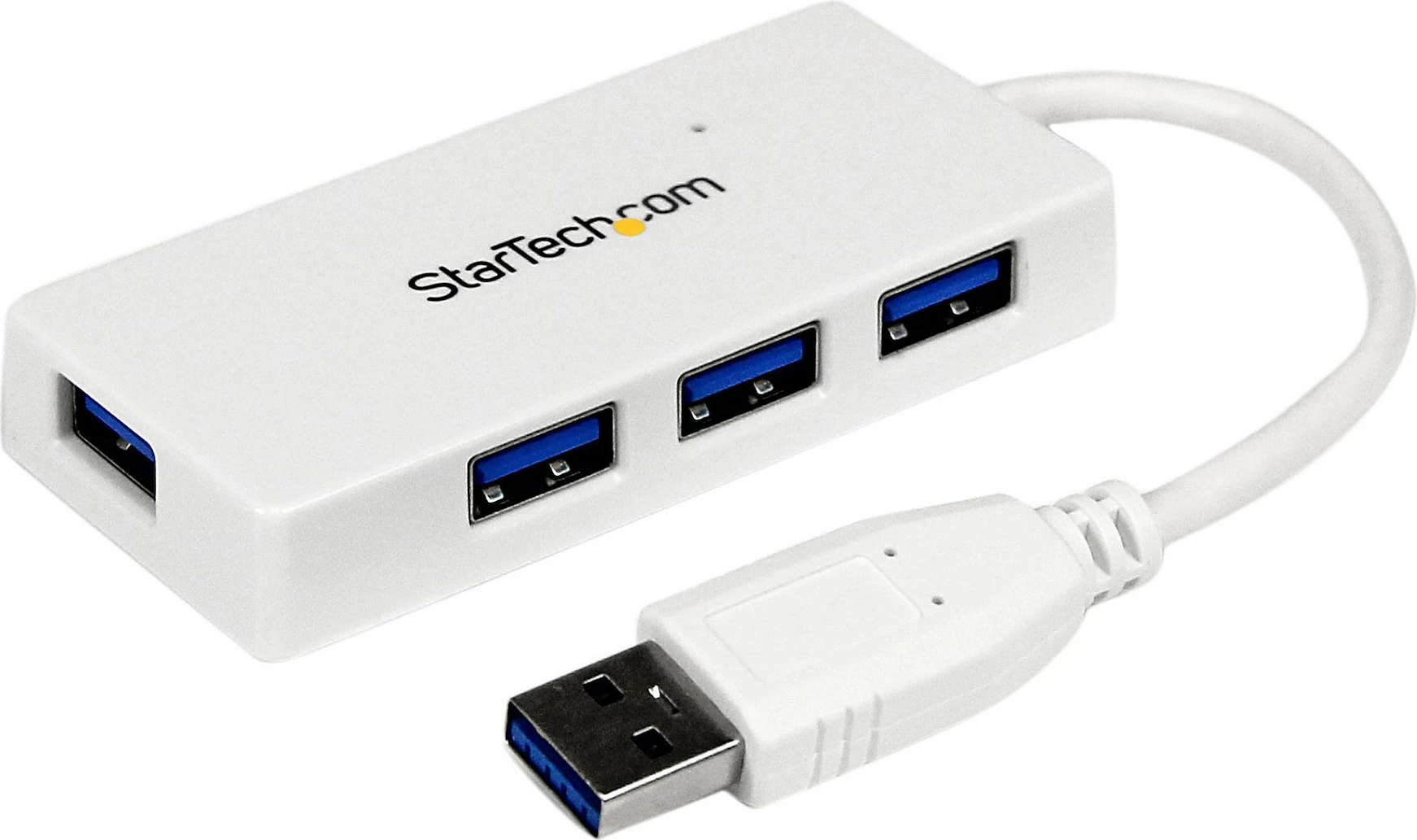 Hub USB StarTech ST4300MINU3W, 4x USB 3.2 Gen 1 Type-A, 5Gbps, i bardhë