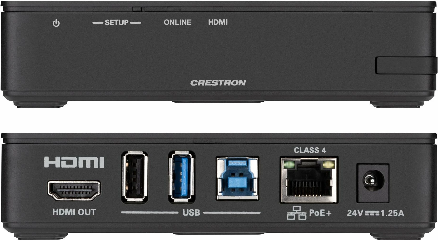 Kontrollues prezantimi Crestron AirMedia Series 3 AM-3000-WF-I, 4K UHD, Wi‑Fi 6, HDMI, i zi