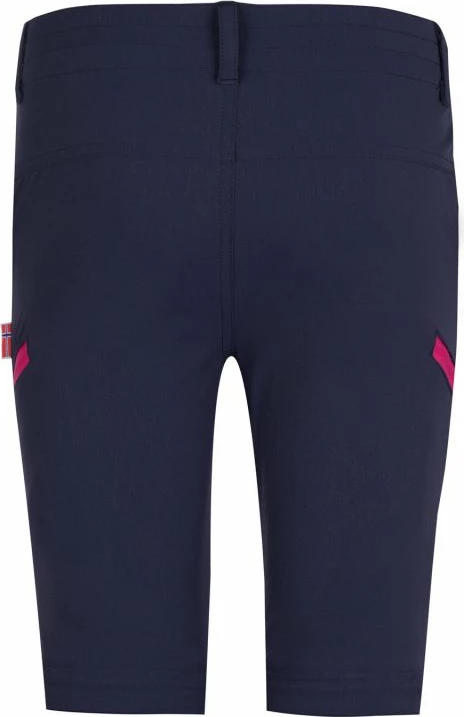 Pantallona zip-off për fëmijë Trollkids, navy/magenta [Madhësia: 128]