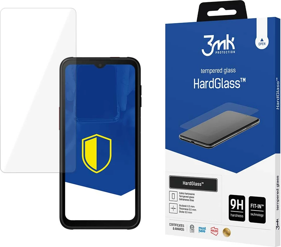 Xham mbrojtës 3mk HardGlass për Samsung Galaxy XCover 6 Pro, 9H
