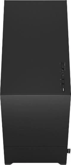 Kasë Fractal Design Pop Mini Silent Solid FD-C-POS1M-01, Mini Tower Micro-ATX/Mini-ITX, 3x120mm ventilatorë, pa dritare, e zezë
