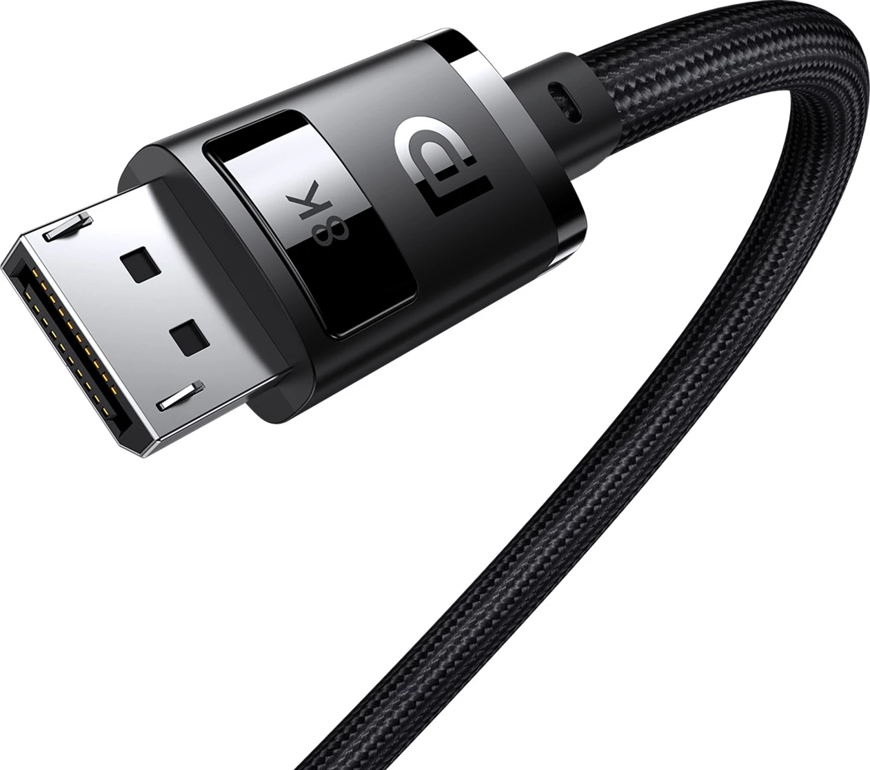 Kabllo DisplayPort Baseus High Definition Series 2m, 8K 60Hz, e zezë