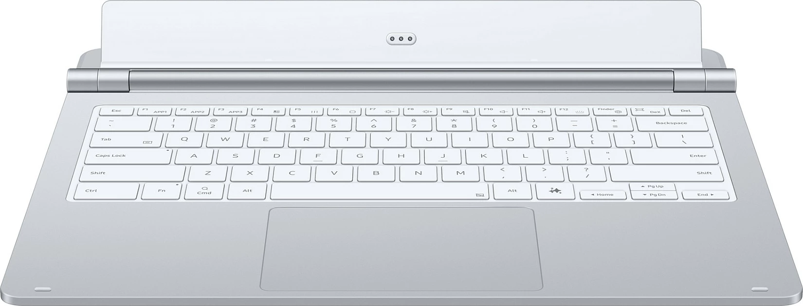 Tastierë Samsung EF-DX935 për Galaxy Tab S11 Ultra, QWERTZ (Gjermanisht), me Touchpad, Silver